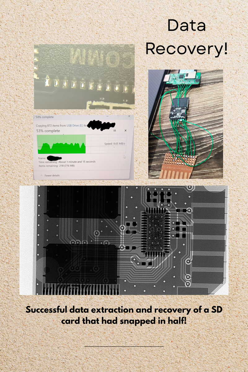 Data recovery services - REQUEST QUOTE