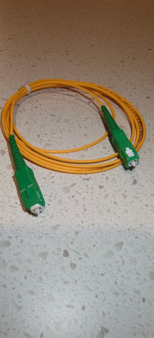 SC APC Fibre Optic patch cable SC/APC internet cable 1.5/2/3/5/10/20m