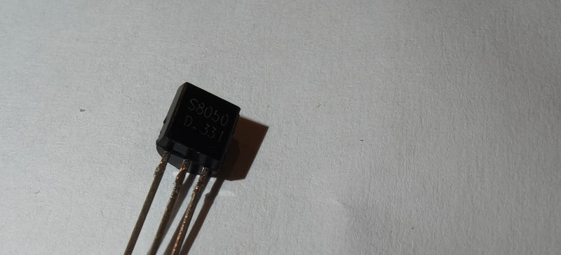 S8050 TO-92 NPN BJT transistor 25V 500mA