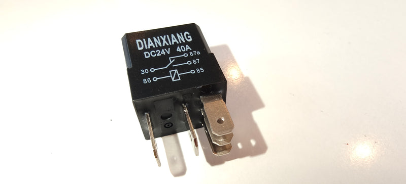 5 pin 24V automotive miniature relay 40A