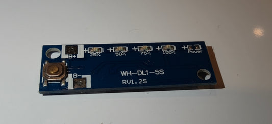 Battery status monitor batter bar PCB board