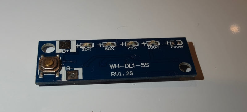 Battery status monitor batter bar PCB board