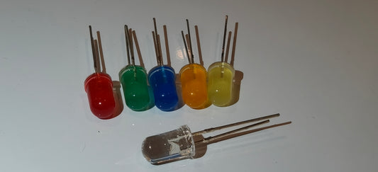 5mm LED THT various colors