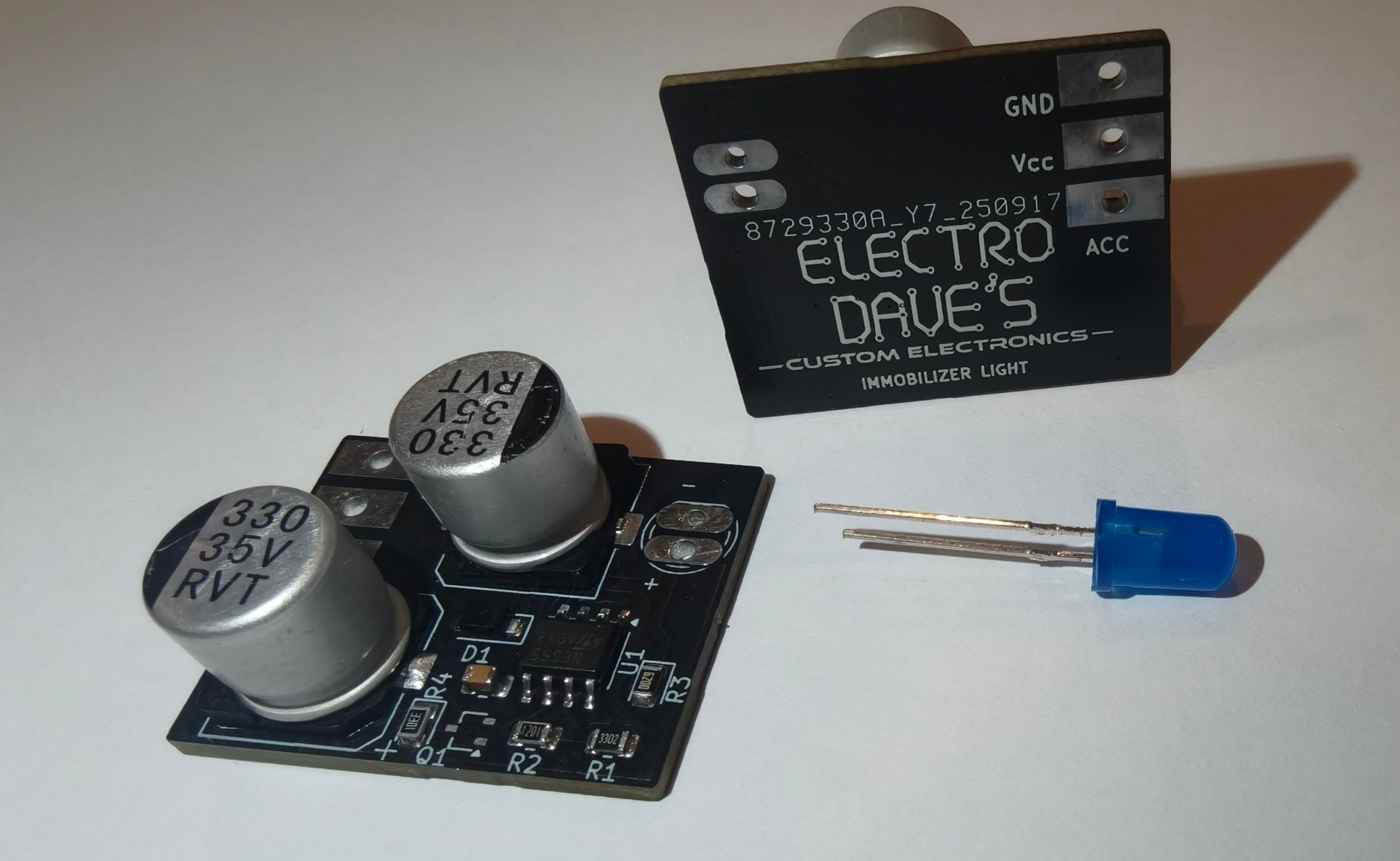 Immobilizer and alarm light flasher